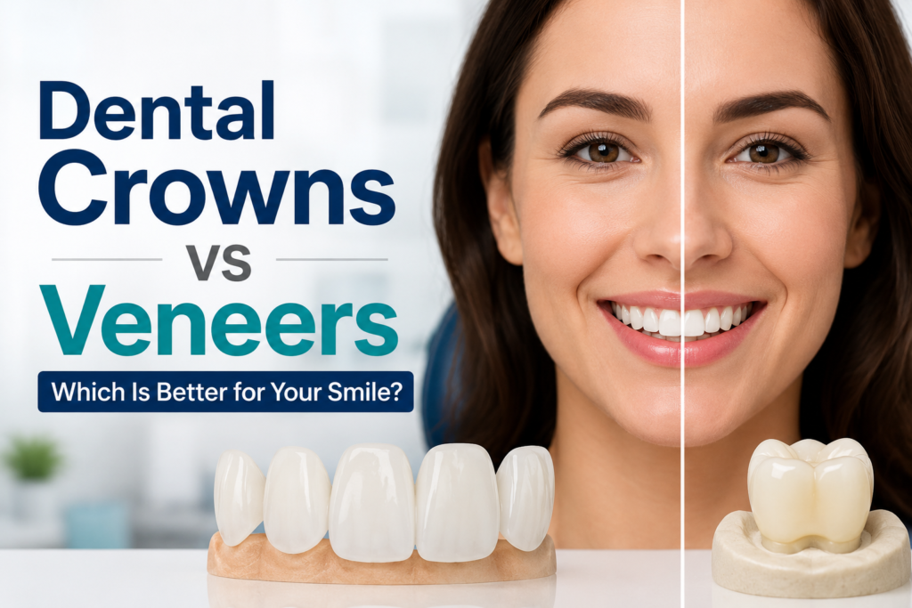 Dental Crowns vs Veneers Which Is Better for Your Smile