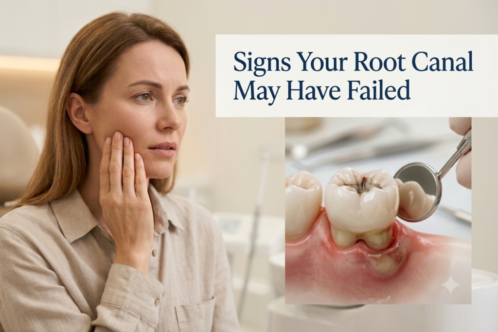 Signs Your Root Canal May Have Failed